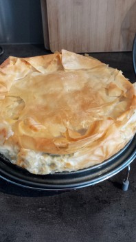 Crispy Greek-style pie